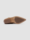 NOELIE DD 102 - braune Wildlederstiefel mit Reißverschluss - thumb image 5,side view