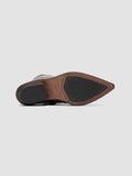 NOELIE DD 102 - Braune Stiefel aus Leder mit Reißverschluss - thumb image 5,side view