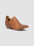 NOELIE DD 106 - Brown Suede Zipped Boots - thumb image 3,side view