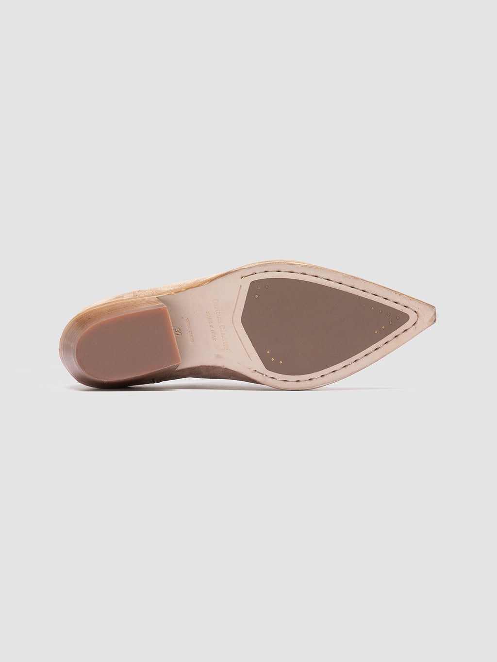 NOELIE DD 106 -Taupe Suede Zipped Boots - image 5,side view