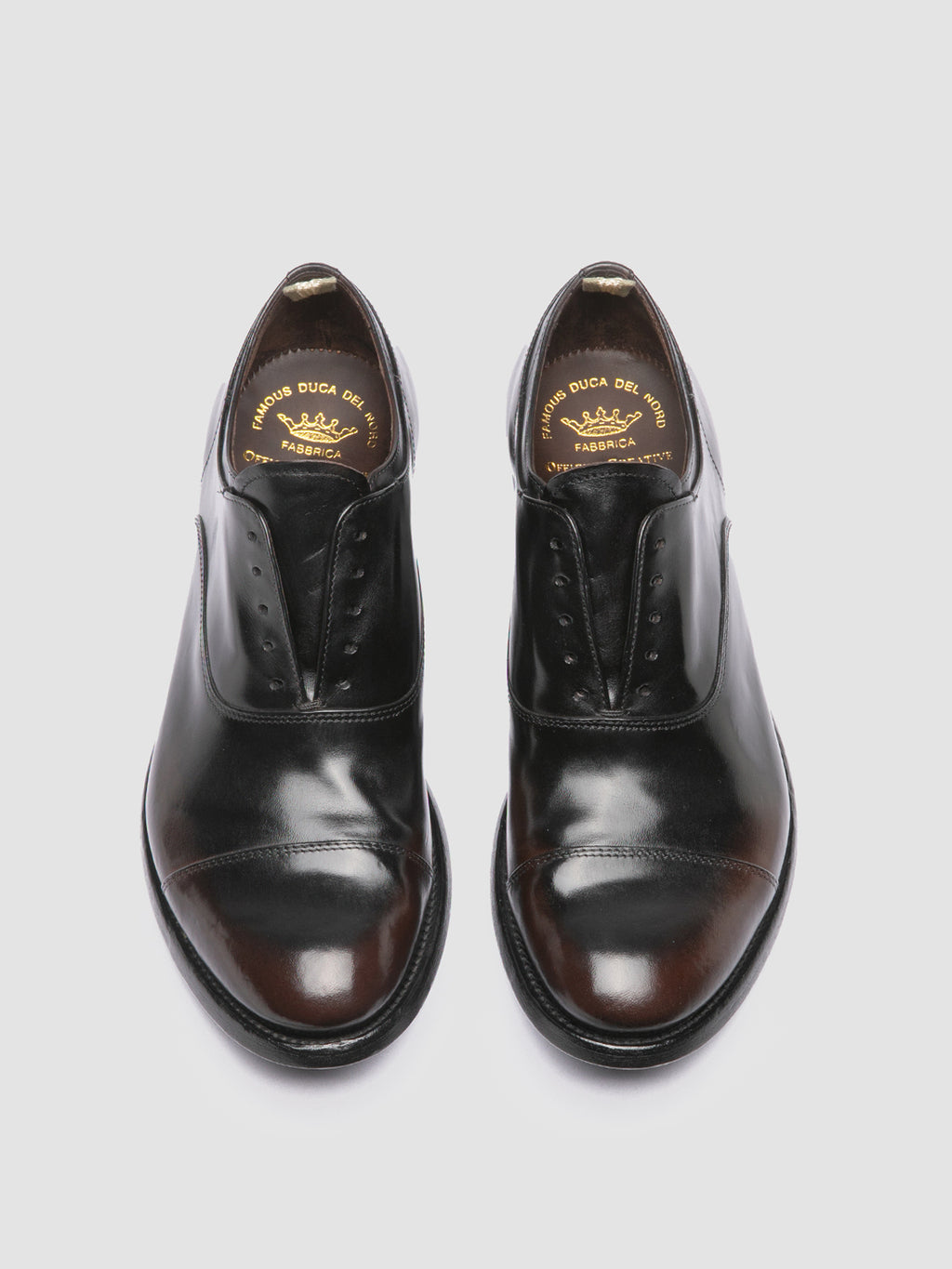 ANATOMIA 08 - Brown Leather Oxford Shoes - image 2,side view