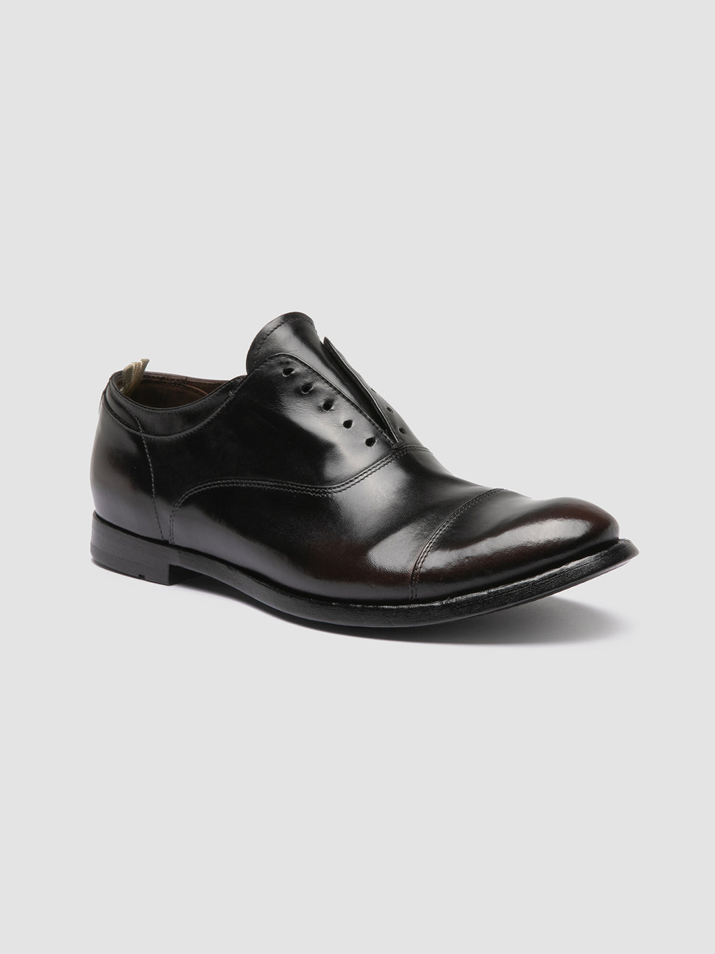 ANATOMIA 08 - Brown Leather Oxford Shoes - image 3,side view