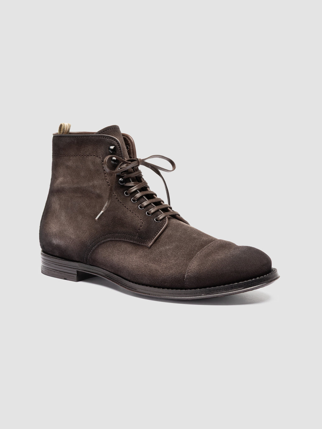 ANATOMIA 016 - Brown Suede Ankle Boots - image 3,side view