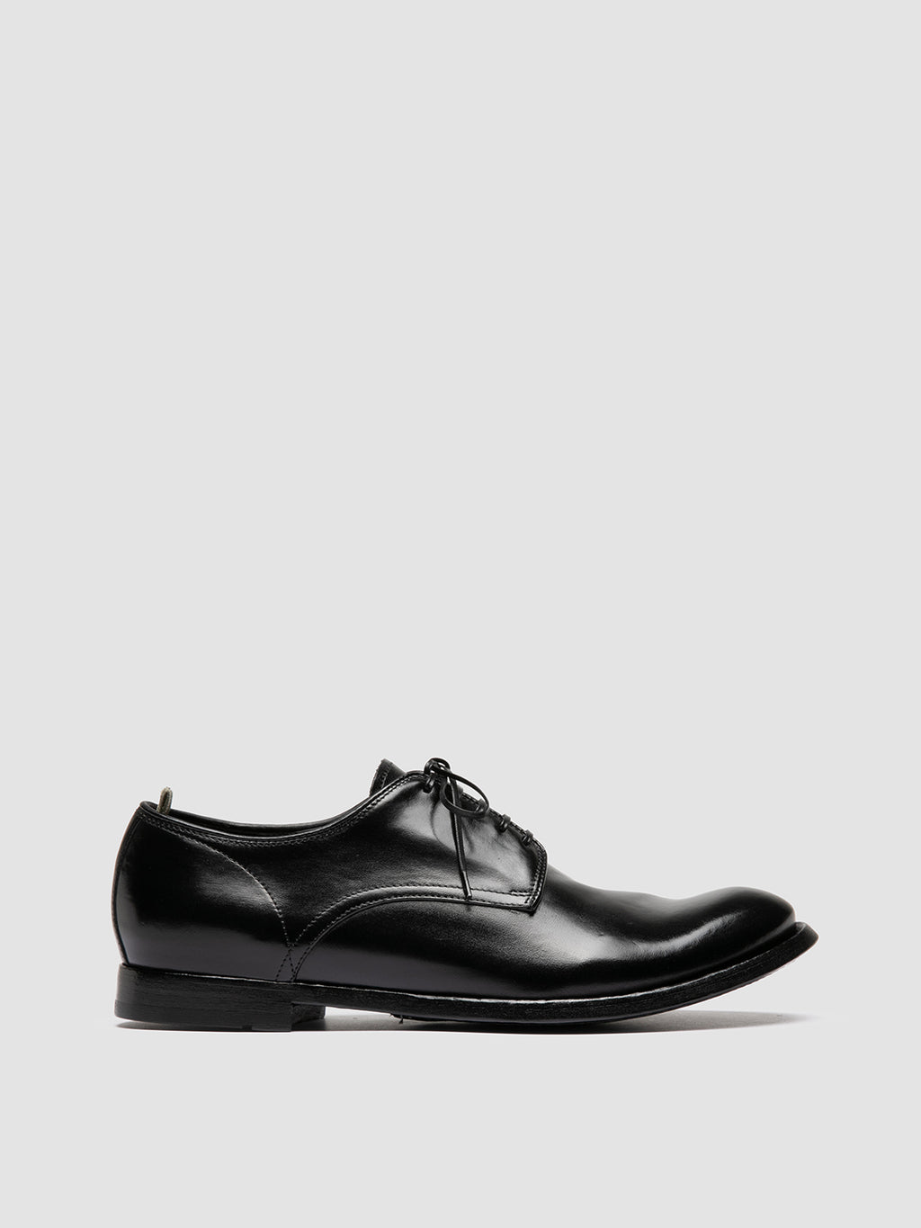 ANATOMIA 060 - Black Leather Derby Shoes - image 1,side view