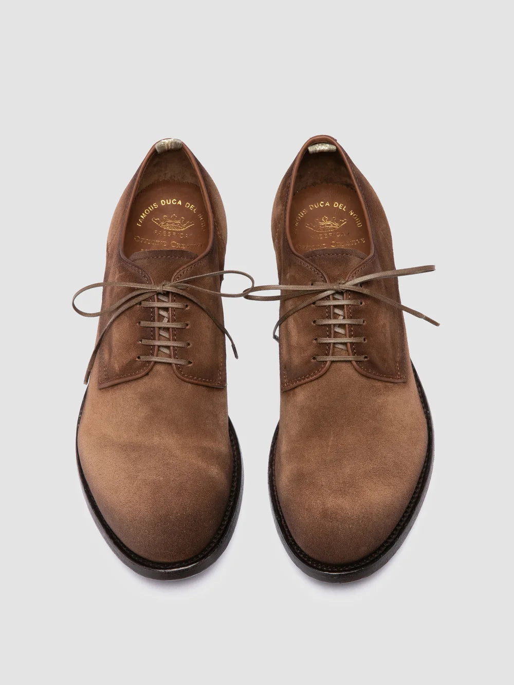 ANATOMIA 060 - Braune Derby-Schuhe aus Wildleder - image 2,side view