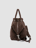 ARMOR 019 - Brown Leather Travel Bag - thumb image 5,side view