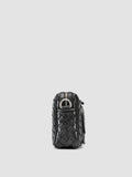 ARMOR 023 - Schwarze Pouch-Tasche aus Leder - thumb image 3,side view