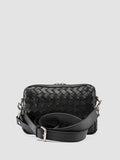 ARMOR 023 - Schwarze Pouch-Tasche aus Leder - thumb image 4,side view
