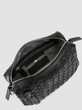 ARMOR 023 - Schwarze Pouch-Tasche aus Leder - thumb image 6,side view