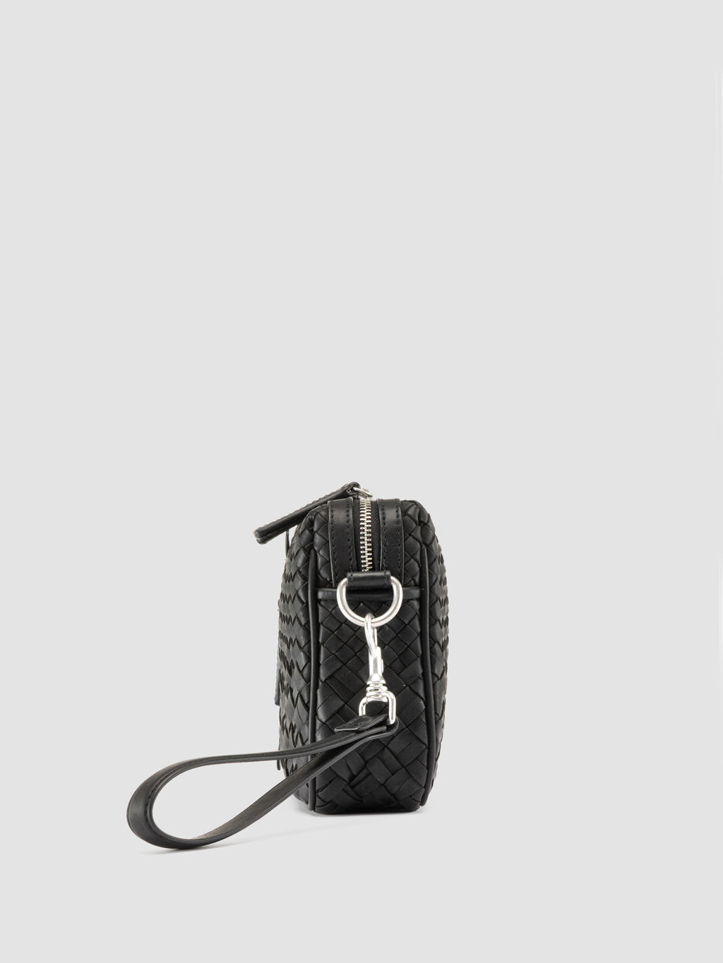 ARMOR 023 - Black Leather Pouch - image 4,side view