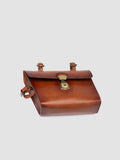 OC BIKE 001 - Brown Leather Bike Bag - thumb image 6,side view