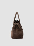 BOSTONIAN 001 - Brown Suede Weekender - thumb image 4,side view