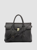 BOSTONIAN 002 - Brown Leather Briefcase - thumb image 1,side view