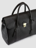 BOSTONIAN 002 - Brown Leather Briefcase - thumb image 2,side view