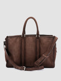 QUENTIN 009 - Braune Wildledertasche - thumb image 4,side view