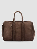 QUENTIN 009 - Taupefarbene Tasche aus Wildleder - thumb image 3,side view