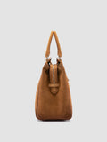 QUENTIN 009 - Braune Wildledertasche - thumb image 4,side view