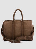 QUENTIN 009 - braune Wildledertasche - thumb image 4,side view