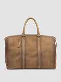 QUENTIN 009 - Taupefarbene Tasche aus Wildleder - thumb image 1,side view