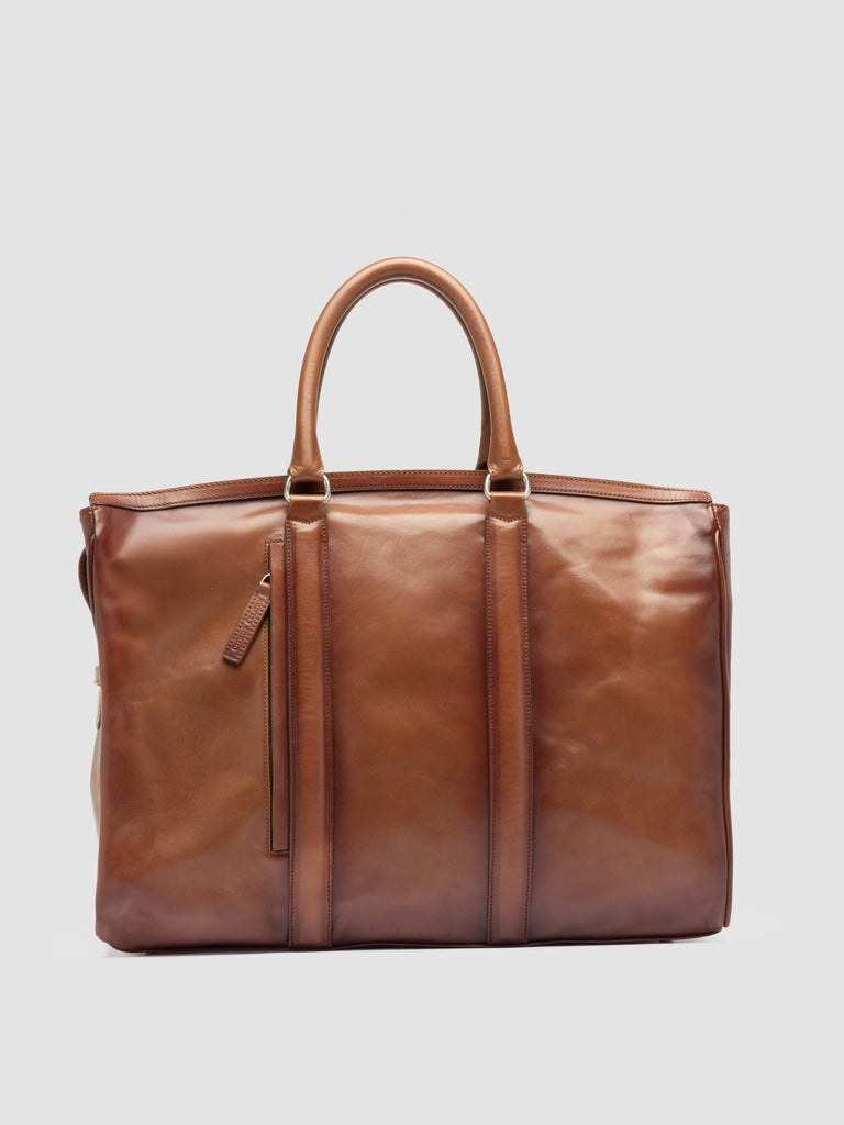 QUENTIN 009 - Brown Leather Bag
