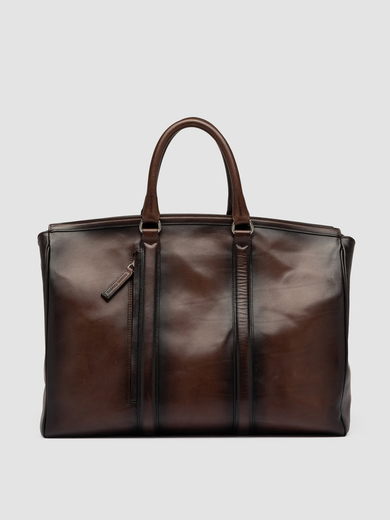 QUENTIN 009 - Brown Leather Bag