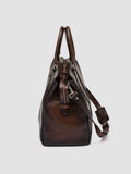 QUENTIN 009 - Brown Leather Bag - thumb image 6,side view