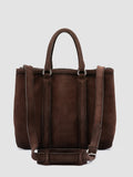 QUENTIN 021 - Brown Suede Briefcase - thumb image 4,side view
