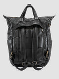 HELMET 055 - Schwarzer Lederrucksack - thumb image 5,side view