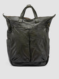 HELMET 055 - Grüner Lederrucksack - thumb image 3,side view
