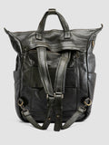 HELMET 055 - Grüner Lederrucksack - thumb image 5,side view