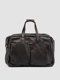 HELMET 056 - Braune Reisetasche aus Leder - thumb image 3,side view