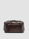 JULES 008 - Braune Pouch-Tasche aus Leder - thumb image 1,side view