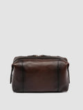 JULES 008 - Braune Pouch-Tasche aus Leder - thumb image 4,side view