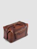 JULES 008 - Braune Pouch-Tasche aus Leder - thumb image 2,side view