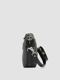 JULES 009 - Aktentasche aus schwarzem Leder - thumb image 5,side view