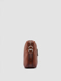 JULES 009 - Aktentasche aus braunem Leder - thumb image 4,side view