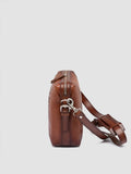 JULES 009 - Aktentasche aus braunem Leder - thumb image 6,side view