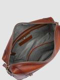 JULES 009 - Aktentasche aus braunem Leder - thumb image 7,side view