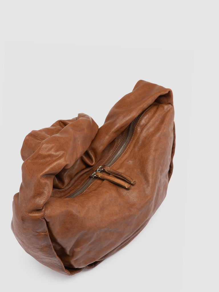 BOLINA 046 - Brown Leather Crossbody Bag