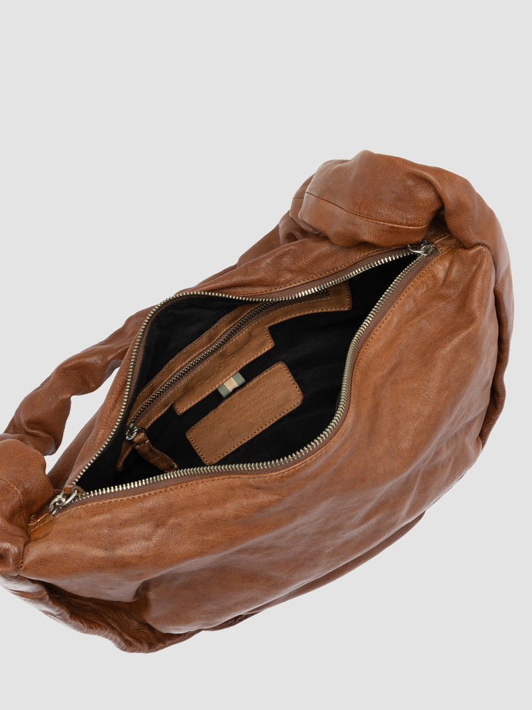 BOLINA 046 - Brown Leather Crossbody Bag