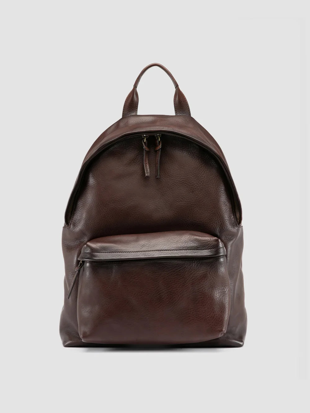 OC PACK 001 - Brauner Lederrucksack - image 1,side view