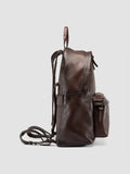 OC PACK 001 - Brauner Lederrucksack - thumb image 4,side view