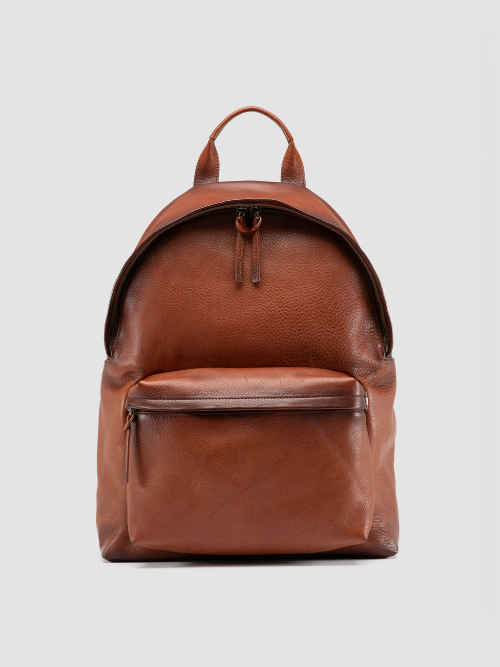 OC PACK 001 - Brauner Lederrucksack - image 1,side view