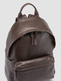 OC PACK 001 - Brauner Lederrucksack - thumb image 2,side view