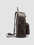 OC PACK 001 - Brauner Lederrucksack - thumb image 3,side view