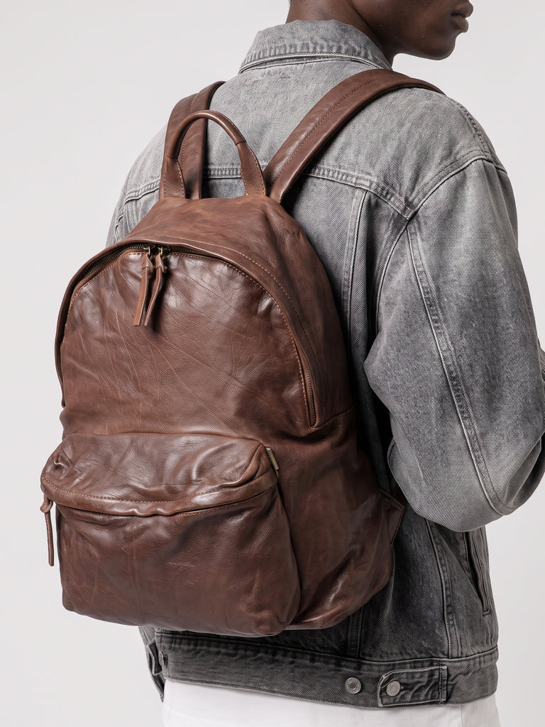 OC PACK 004 - brauner Lederrucksack-hover