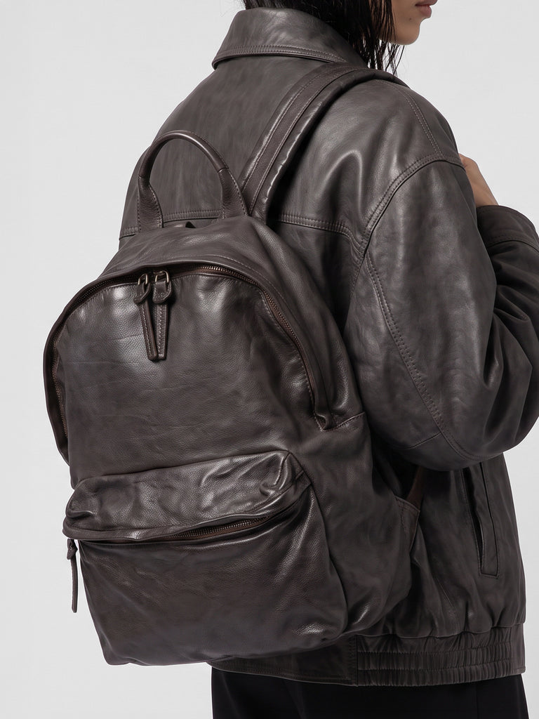 OC PACK 004 - brauner Lederrucksack-hover
