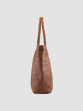 RAQUEL 002 - Brown Leather Shoulder Bag - thumb image 4,side view