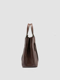 RARE 050 - Brown Leather Briefcase - thumb image 3,side view