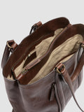 RARE 050 - Brown Leather Briefcase - thumb image 6,side view